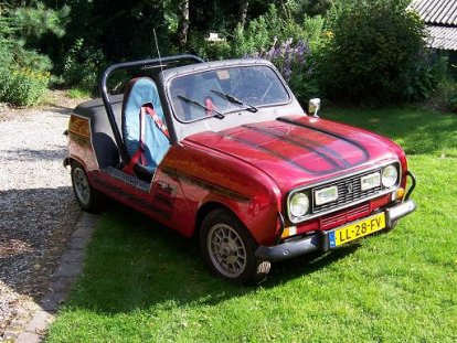 The 1977 Renault 4 TL in the
